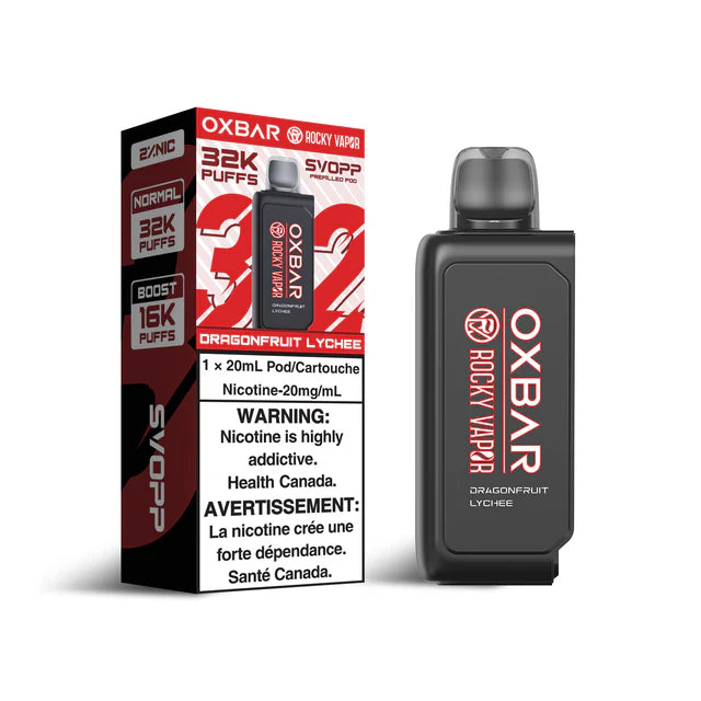 SVOPP ROCKY VAPOR OXBAR 60K (PREFILLED POD)