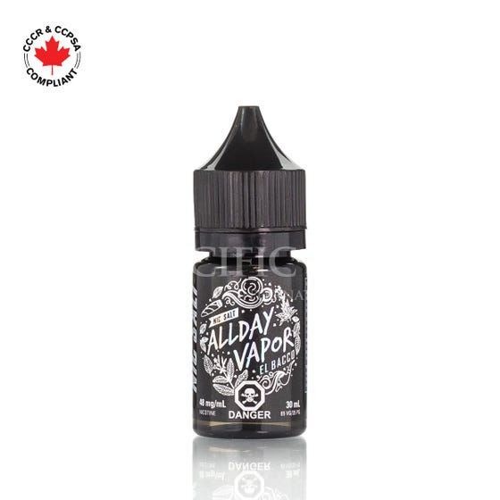 Allday Vapor - El Bacco Salt - Vape Cove Allday Vapor - El Bacco Salt - Vape Cove