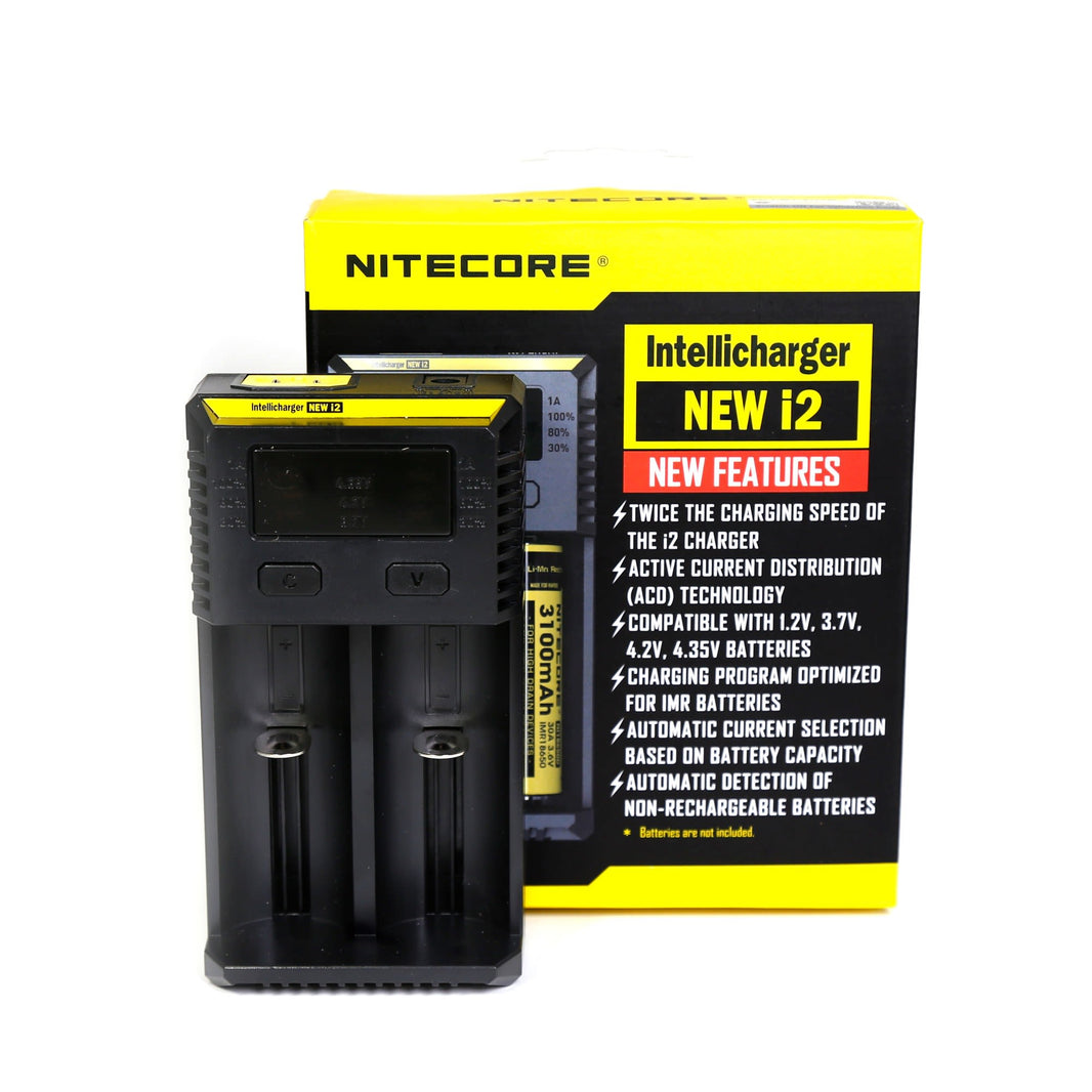 Nitecore I2 - 2-Bay Intelligent Charger