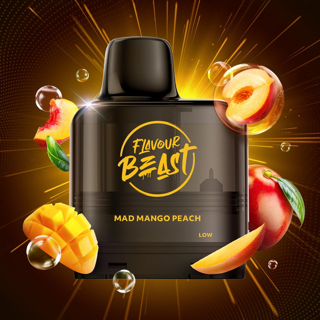 Flavour Beast Disposable Pod Mad Mango Peach
