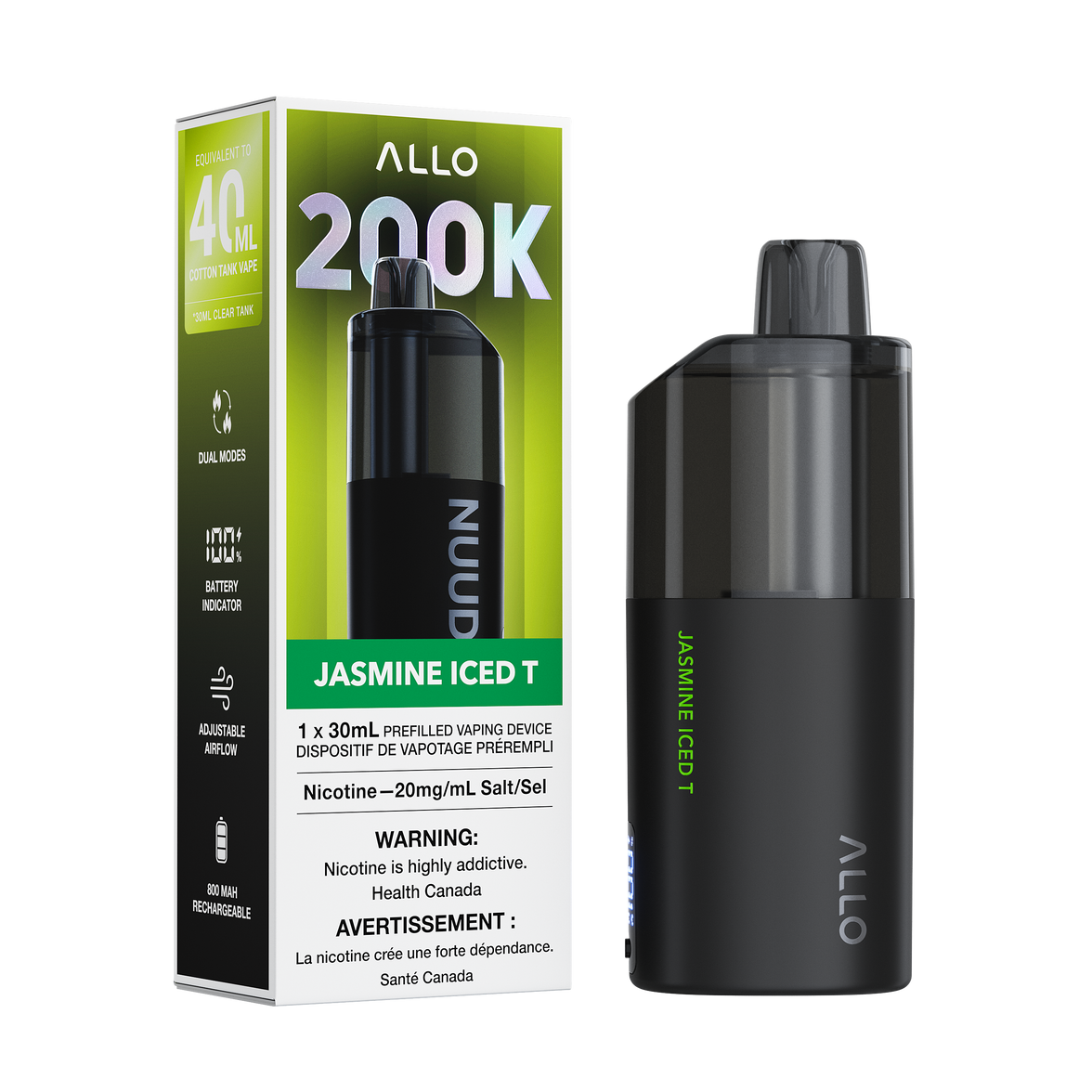 ALLO NUUD 200K PUFFS DISPOSABLE VAPE