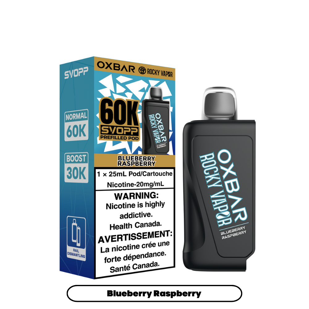 SVOPP ROCKY VAPOR OXBAR 60K (PREFILLED POD)