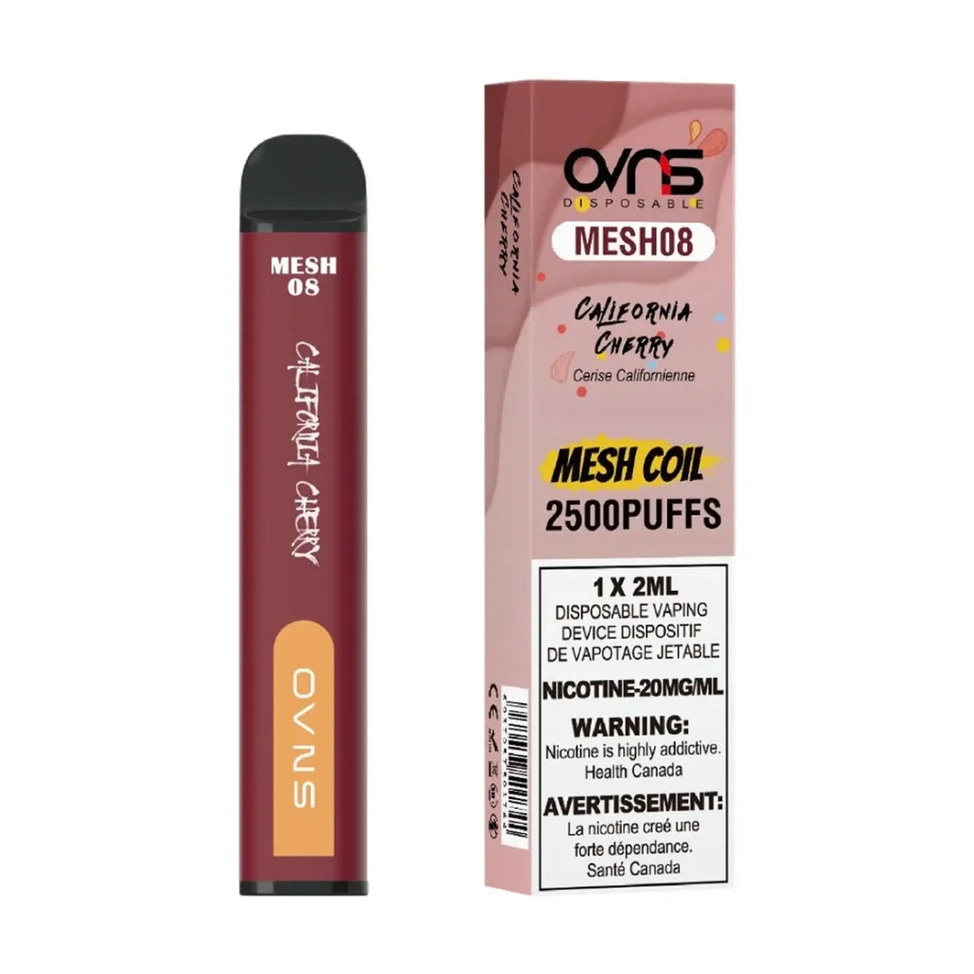 OVNS DISPOSABLE 2500 PUFFS