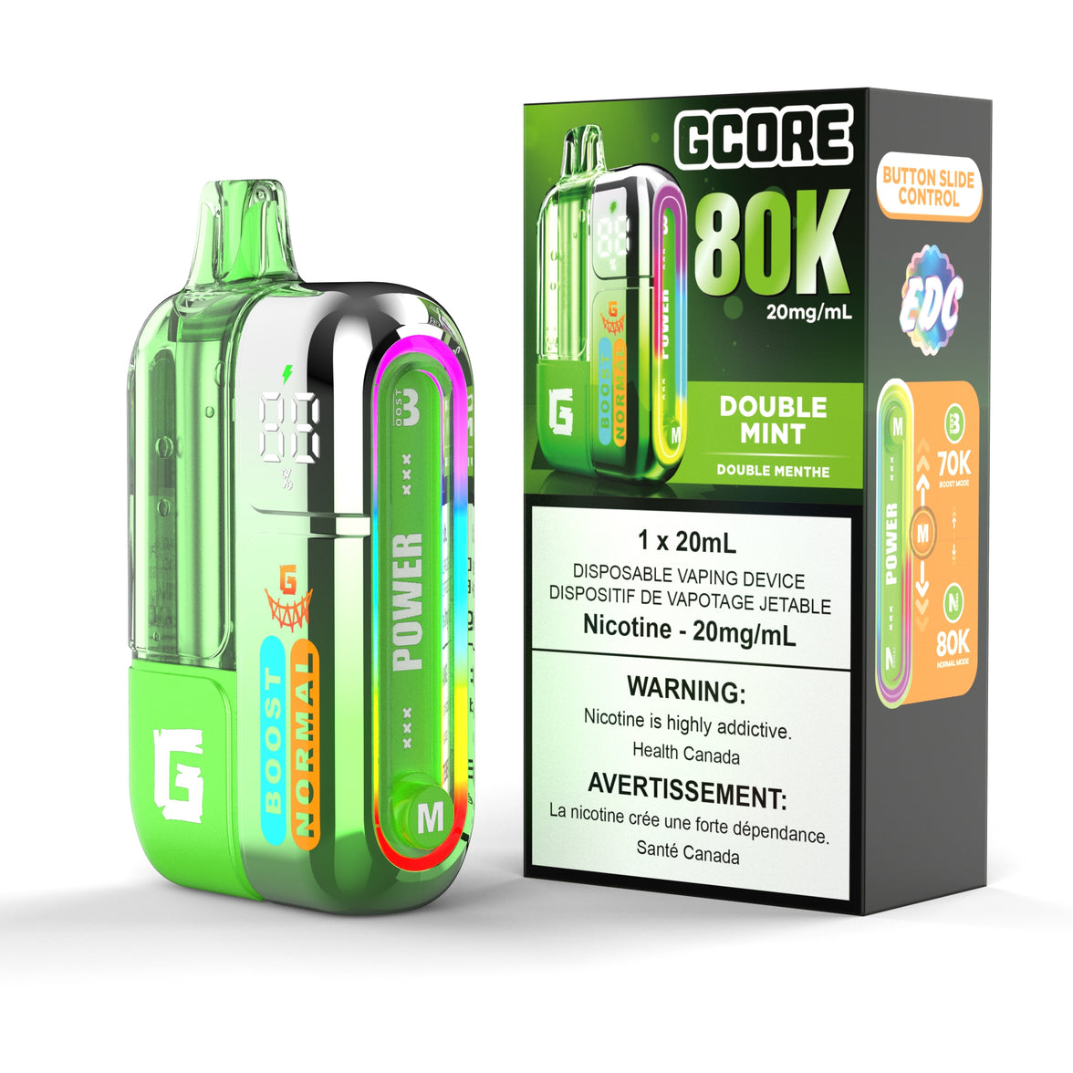 GCORE 80K DISPOSABLE