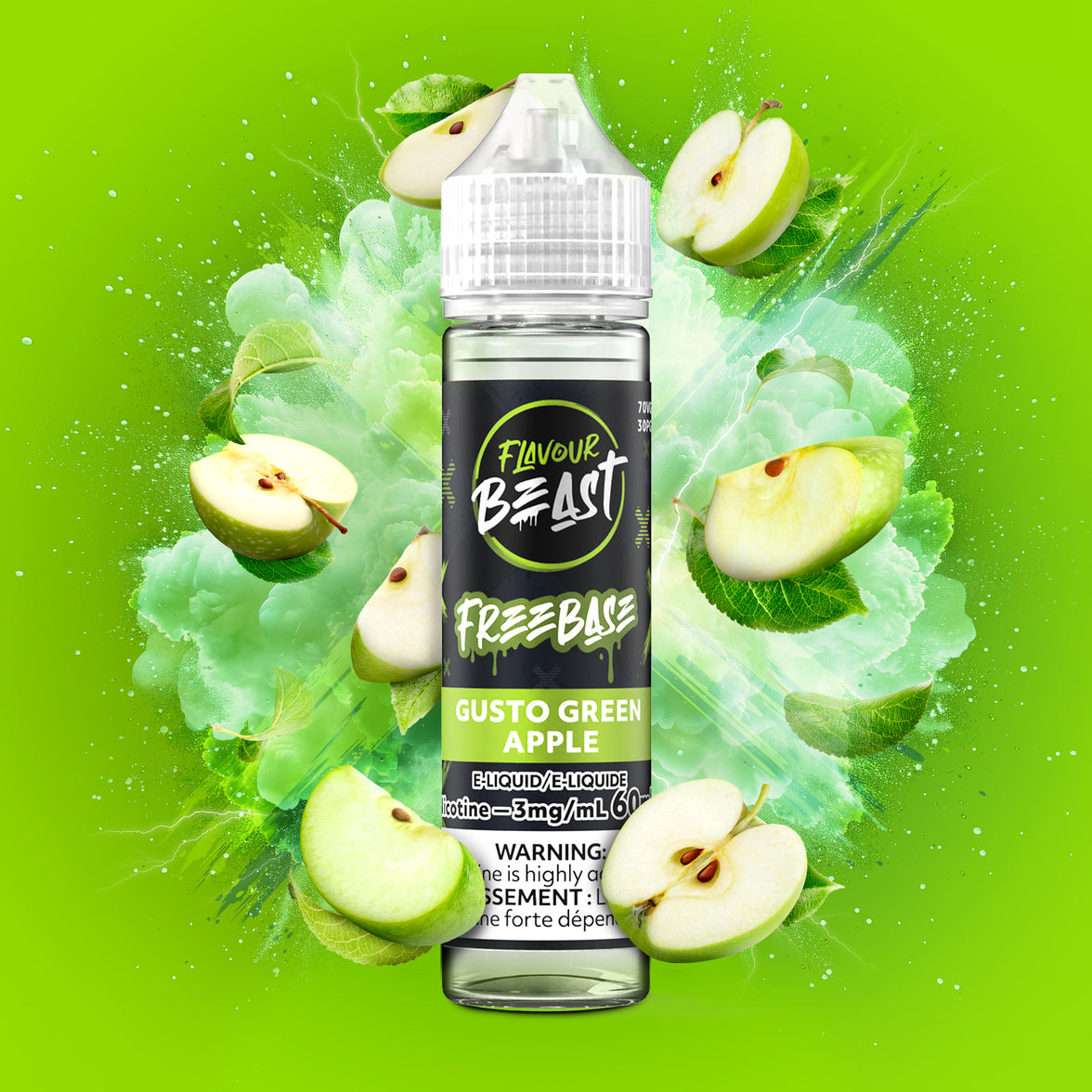 FLAVOUR BEAST FREEBASE 60ML-3MG