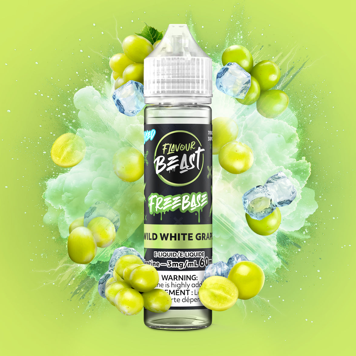 FLAVOUR BEAST FREEBASE 60ML-3MG