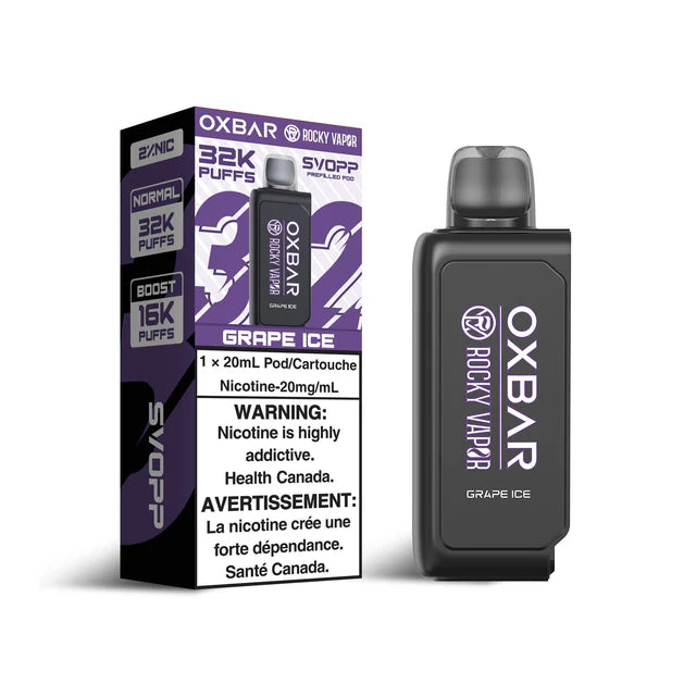SVOPP ROCKY VAPOR OXBAR 60K (PREFILLED POD)