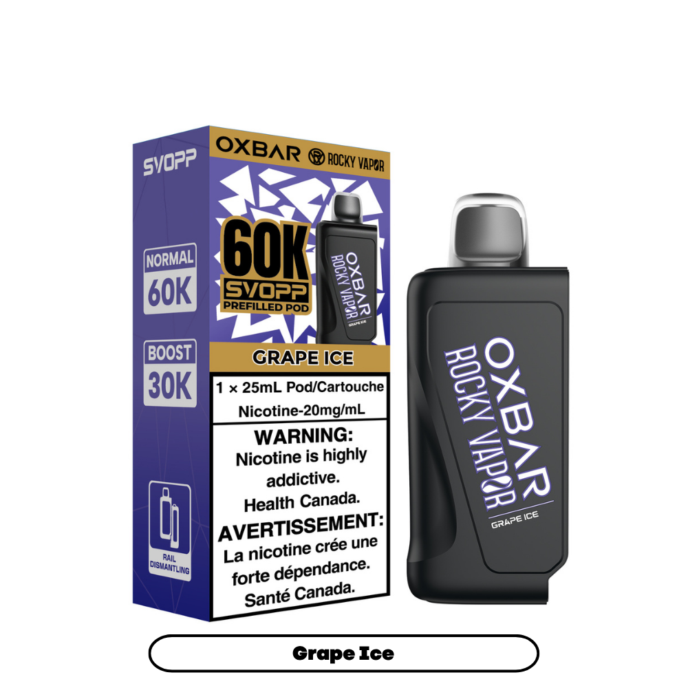SVOPP ROCKY VAPOR OXBAR 60K (PREFILLED POD)