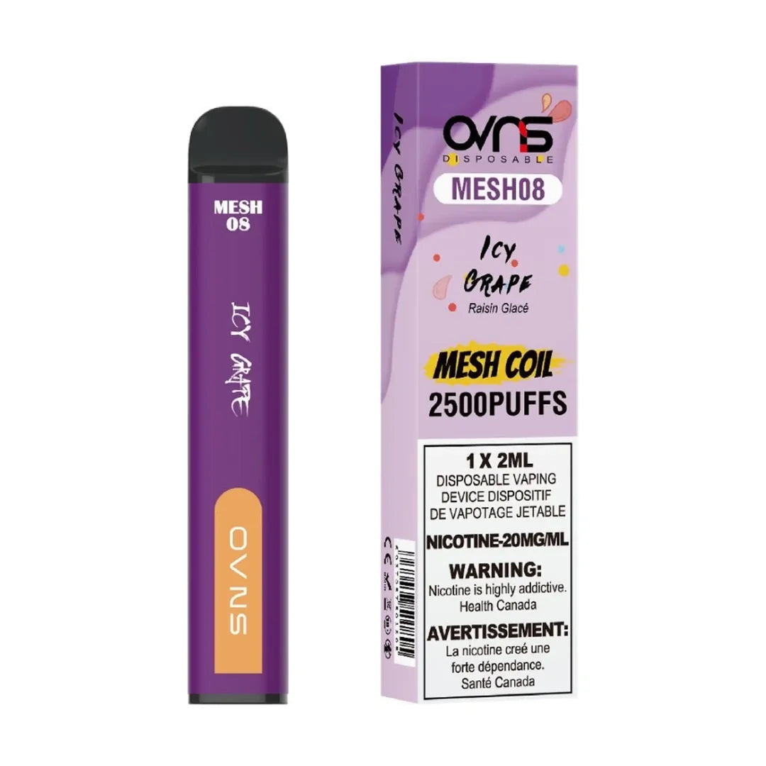 OVNS DISPOSABLE 2500 PUFFS