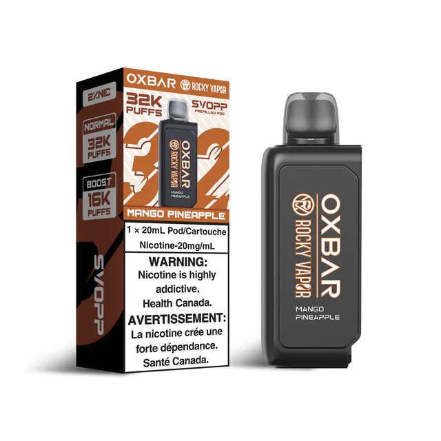 SVOPP ROCKY VAPOR OXBAR 60K (PREFILLED POD)