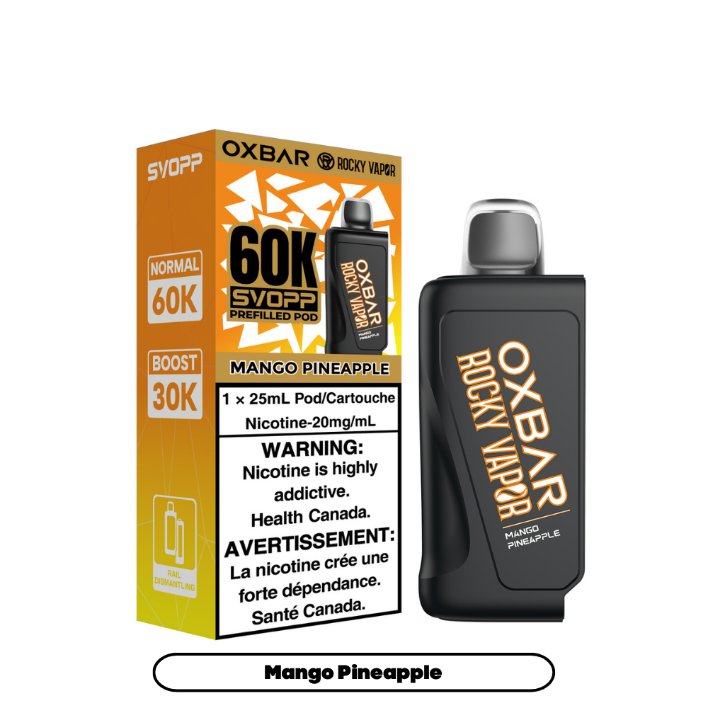 SVOPP ROCKY VAPOR OXBAR 60K (PREFILLED POD)