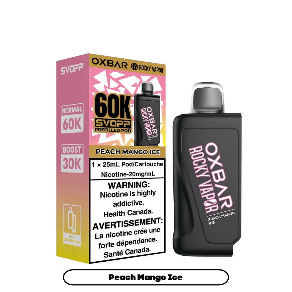 SVOPP ROCKY VAPOR OXBAR 60K (PREFILLED POD)