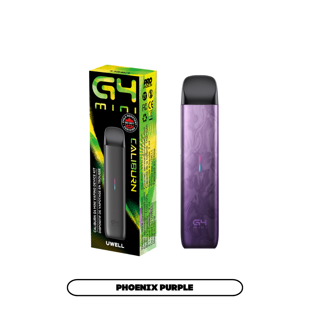 Uwell - Caliburn G4 Mini 1100MAh Pod Kit