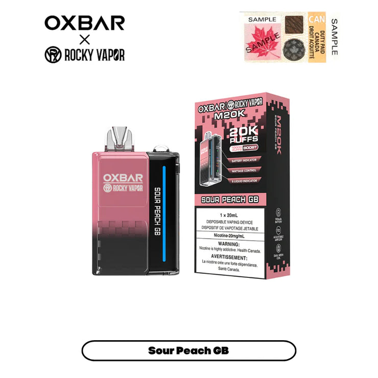rookie bar 20000 puffs disposable vape Oxbar M20K ZERO NICOTINE RASPBERRY WATERMELON ICE Choose Flavor:Cherry Lemon RELX DARK SPARKLE San Francisco Bay® Fog