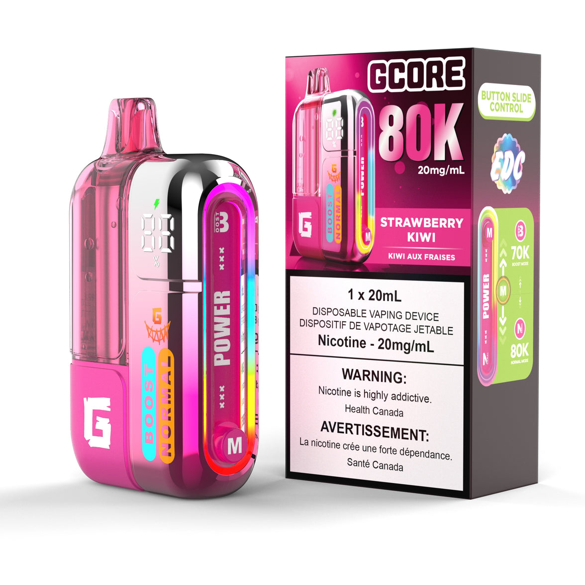 GCORE 80K DISPOSABLE