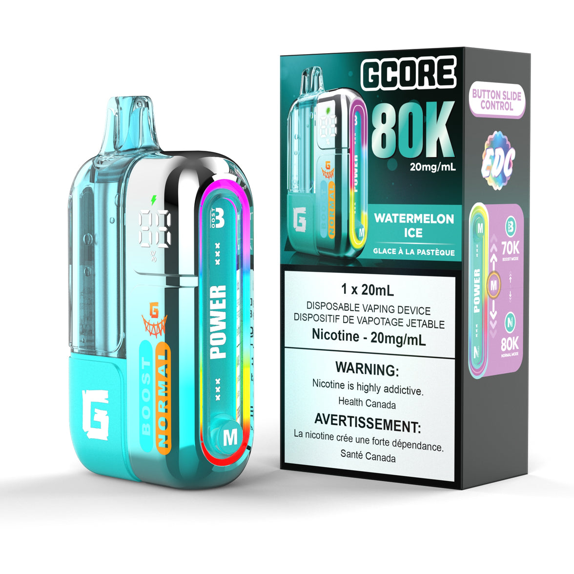 GCORE 80K DISPOSABLE