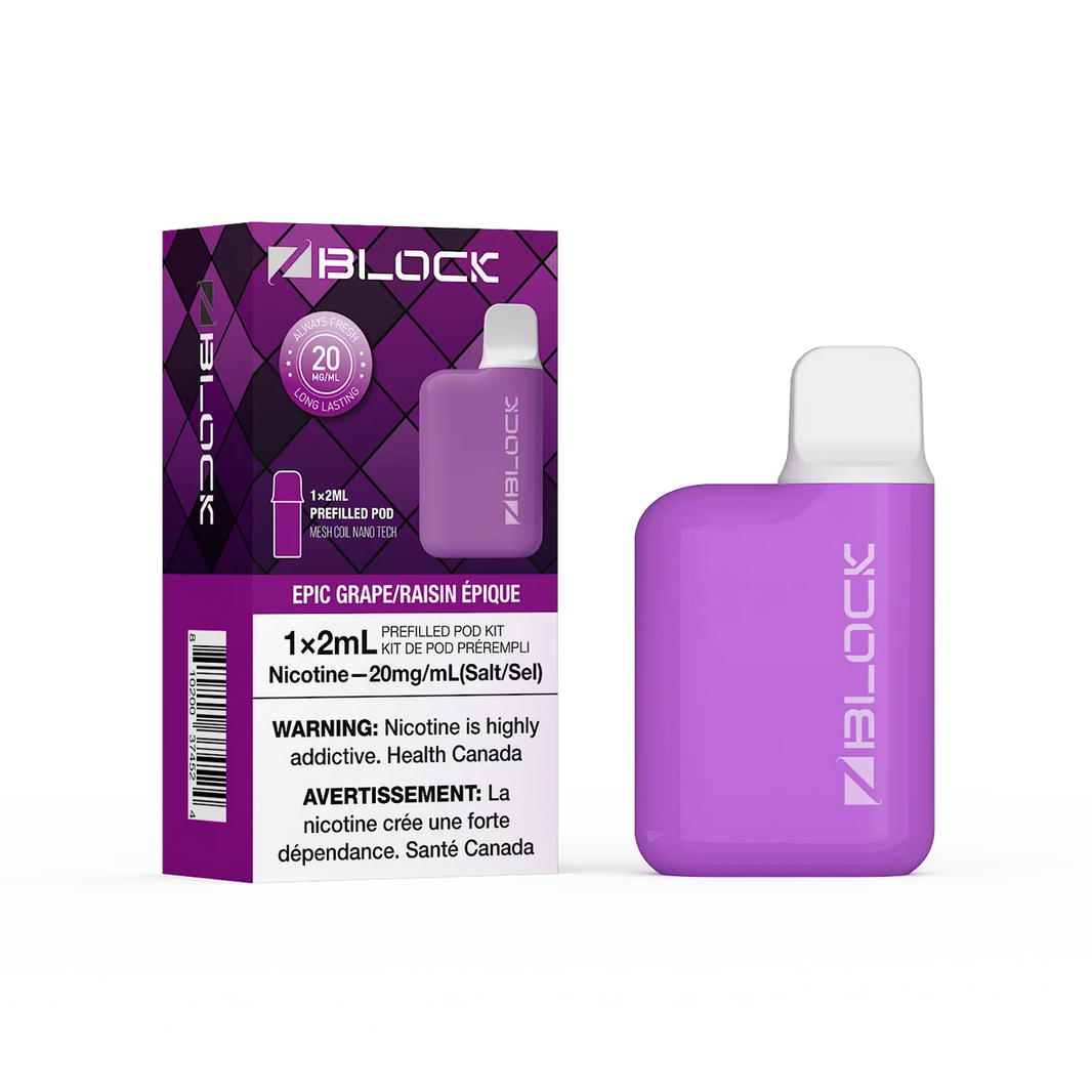 Z BLOCK PREFILLED POD KIT