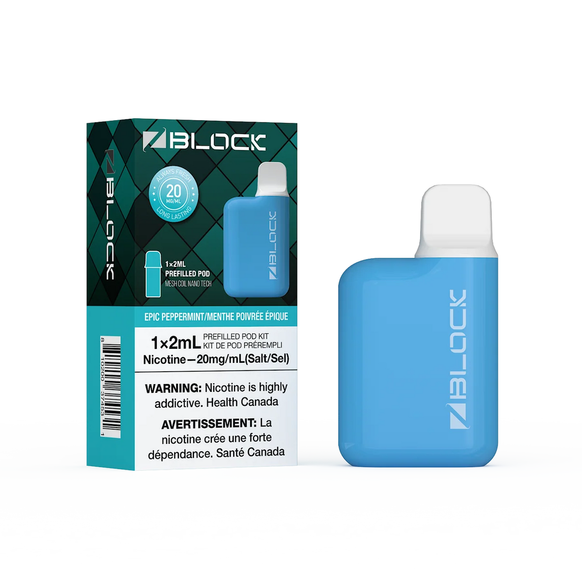 Z BLOCK PREFILLED POD KIT
