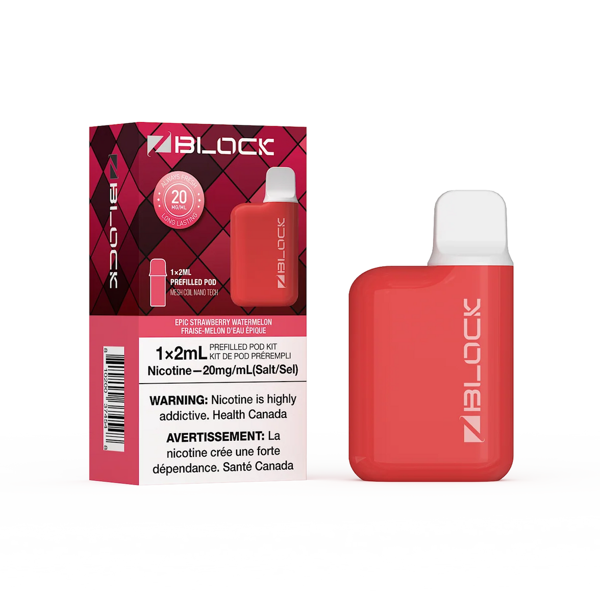 Z BLOCK PREFILLED POD KIT