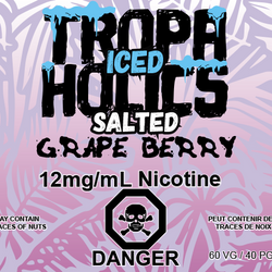 Tropaholics - Grape Berry Iced Salted