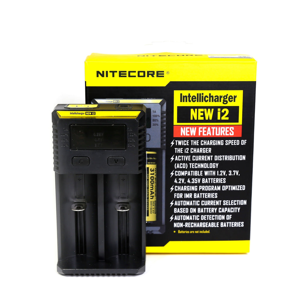 Nitecore I2 -  2-Bay Intelligent Charger